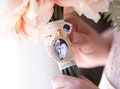 Bridal Bouquet Memorial Photo Charm, Something Blue Wedding Keepsake, Personalized Photo Locket for Bride, Walk Me Down the Aisle Gift product logo