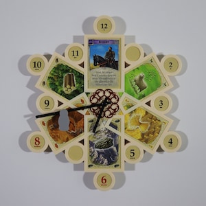 Settlers Game Room Clock - Knight Time Edition