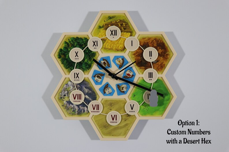 Catan Clock Settlers Game Room Clock – Maritime Edition - Etsy