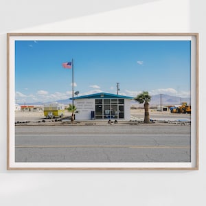 Post Office Amboy California Photography Wall Art Print, Fine Art Photography, Home Wall Decor, Printable