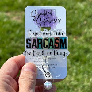 Badgehaspel sarcasme, grappige badgehaspel, humoristische badgehaspel, intrekbare badgehaspel, badgehaspel verpleegkundigen, badgehaspel leraren