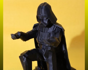 Star Wars Darth Vader Pen/Pencil/Ring Holder | Low Poly | Black | 3D-Printed | Made in USA