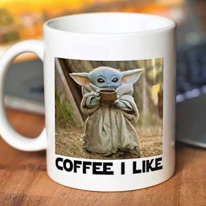 Baby Yoda Coffee Mugs - Too Close Your Are Mug for Adults, Funny Unique  Gift for Man or Woman, Sarca…See more Baby Yoda Coffee Mugs - Too Close  Your