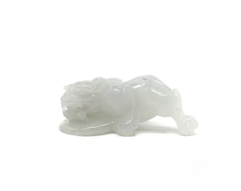 Jade Pixiu (貔貅)  Carving (Myanmar / Burma)