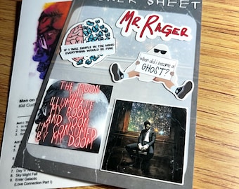 Cudi Sticker Sheets | Kid Cudi Fan Stickers