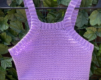 Crochet Pattern: Ribbed Crop Top