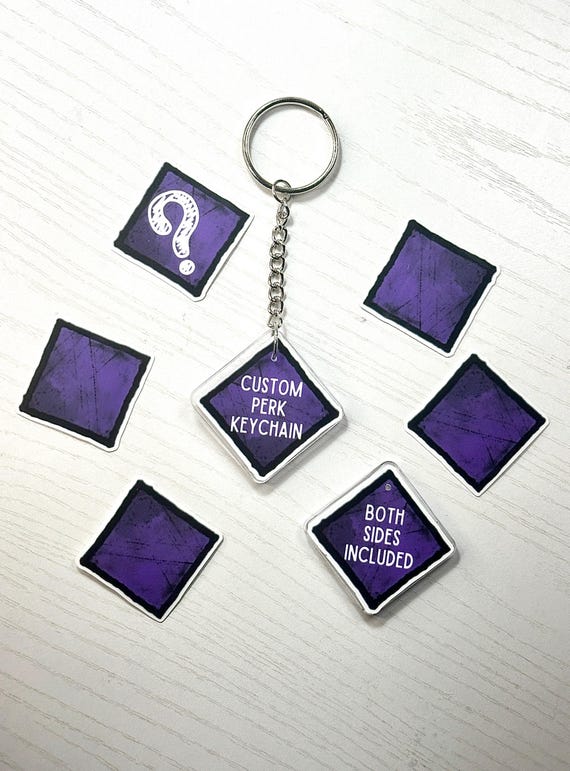 Custom Perk Keychain | DBD Replica Keychains - Etsy
