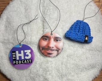 H3 Christmas Ornament Set | Teddy Fresh Christmas