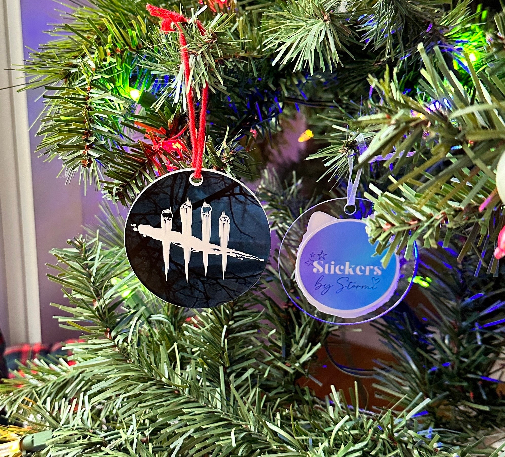 DBD Christmas Ornaments Dead by Daylight Fan Art Etsy