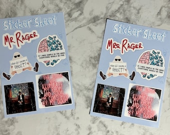 Cudi Sticker Sheets | Kid Cudi Fan Stickers