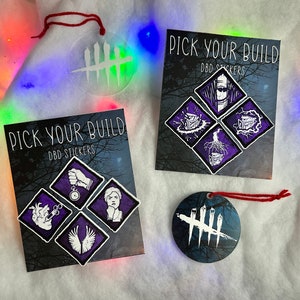 Perk Sticker Sheets | Pick Your Build | DBD Replica Stickers