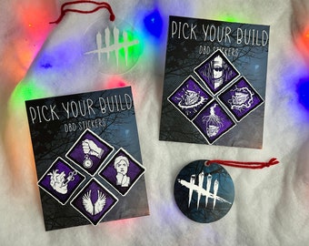 Perk Sticker Sheets | Pick Your Build | DBD Replica Stickers