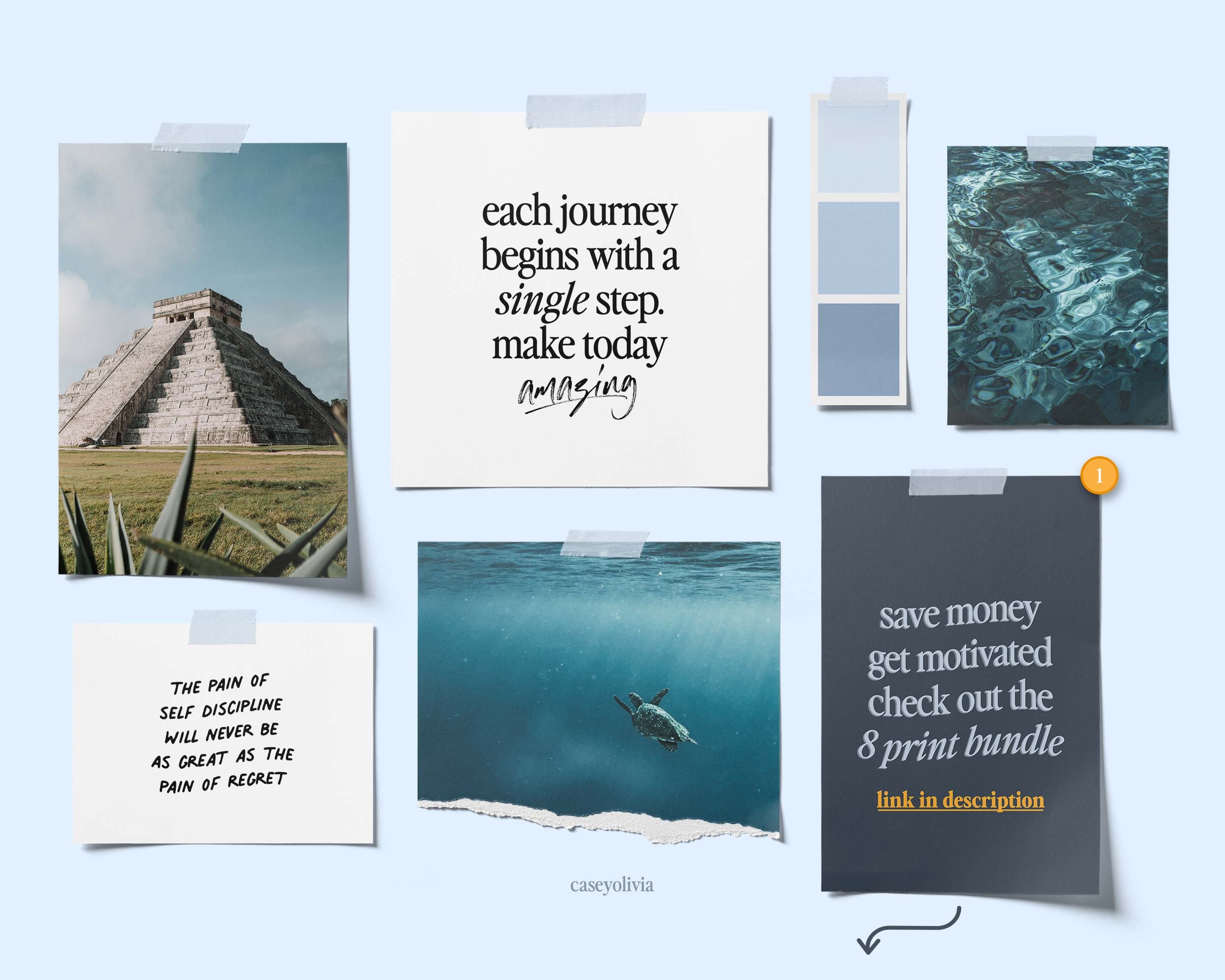 Make Today Awesome Quote Printable Office Wall Art - Etsy
