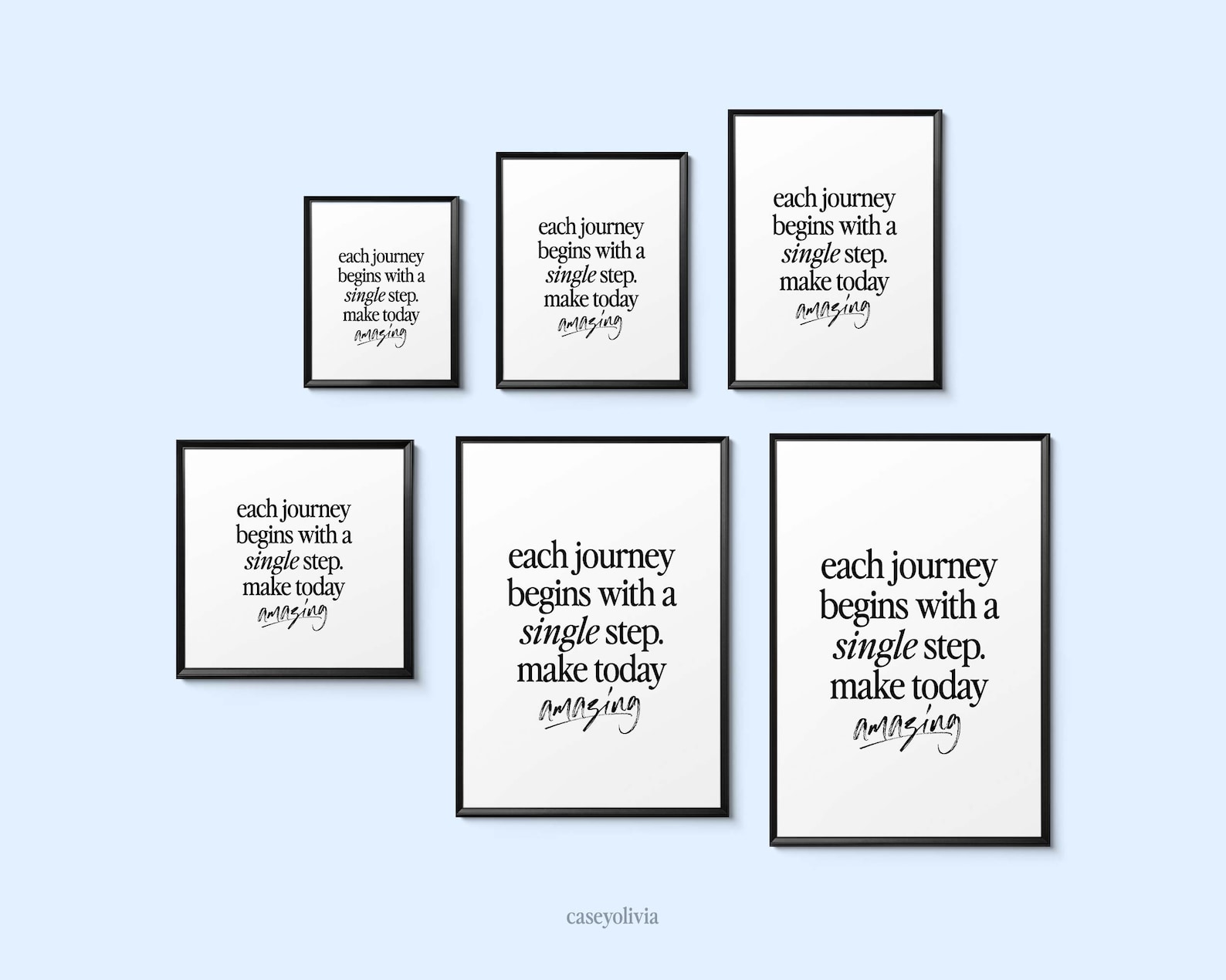 Make Today Awesome Quote Printable Office Wall Art - Etsy
