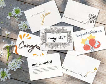 Build Your Own Set of 6 Graduation Cards. Explore Our Collection of 40 Graduation Cards, Featuring Minimalist Designs and Meaningful Quotes.