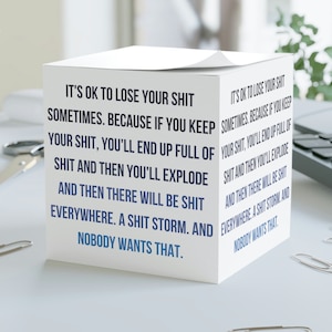 Coworker Gift, Funny Sticky Notes, Funny Notepad, Gifts for Coworkers, Employee Gifts, Funny Boss Gift, Cubicle Decor, Funny Office Gifts