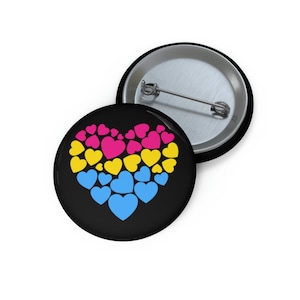 Pansexual, Pansexual Pin, Pride Pin, Pan Pride, Pansexual Pride, Pride Merch, Discreet Pride