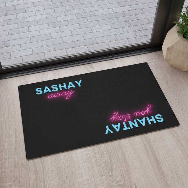 Sashay Away Doormat, Ru Paul Drag Race, Drag Queen Gifts, Gay Housewarming Gift, Drag Queen Merch, Funny Welcome Mat, Outside Door Mat