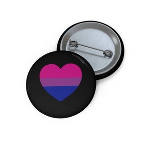 Bi Pride Pin, Bisexual Pin, Subtle Pride, Bi Pride, Subtle Bi Pride, Pride Pin, Bisexual Flag, Pride Buttons, Subtle Bisexual