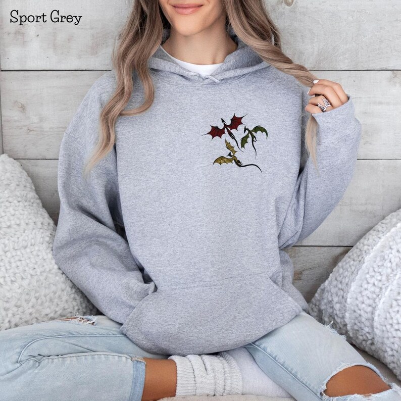 Baby Dragon Hoodie: Fantasy Lover Gift, MugShotz Reacts Merch image 5