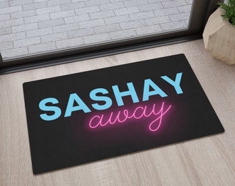 Sashay Away Doormat, Funny Welcome Mat, Unwelcome Doormat, Ru Paul Drag Race Merch, Drag Queen Gift, Gay Housewarming Gift, Drag Queen Merch