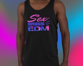 Edm Tank Top, Edm Merch, Edm Shirt, Edm Outfit, Festival Tank Top, Festival Outfit, Festival Clothes, Rave Tank Top, Rave Gear, Rave Clothes