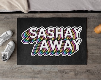 Sashay Away Doormat, Ru Paul Home Decor, Funny Welcome Mats, Rupauls Drag Race Gifts, Gay Housewarming Gift, Gay Doormat, Drag Queen Decor