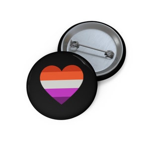 Lesbian Pin, Pride Pin, Subtle Pride, Lesbian Flag, Pride Outfit, Pride Buttons, Lesbian Pride Flag, Subtle Pride Pin
