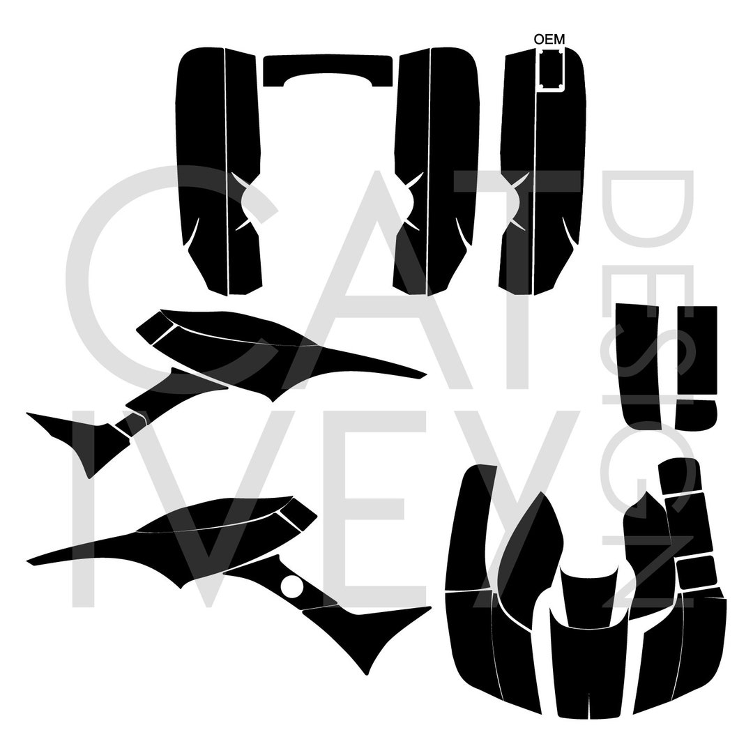 TRX300 ATV Racing Template - Etsy