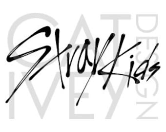 Kpop Stray Kids SVG Logo Cut File Template
