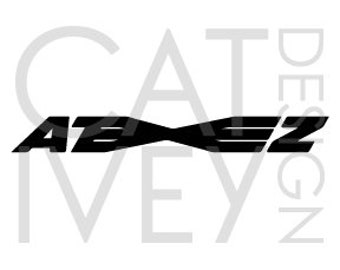 Plantilla de archivo de corte SVG del logotipo de Kpop Ateez