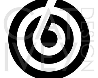 Plantilla de archivo de corte del logotipo SVG del Día 6 de Kpop