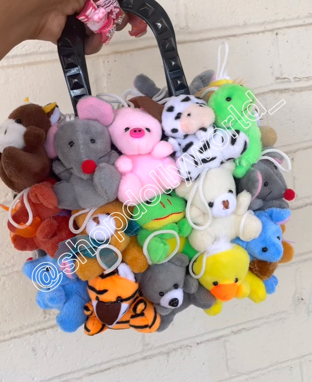 Stuffed Animal Purse Etsy