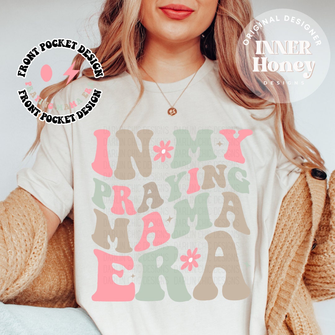 Praying Mama Era Png Sublimational Retro Mama Png Bible - Etsy