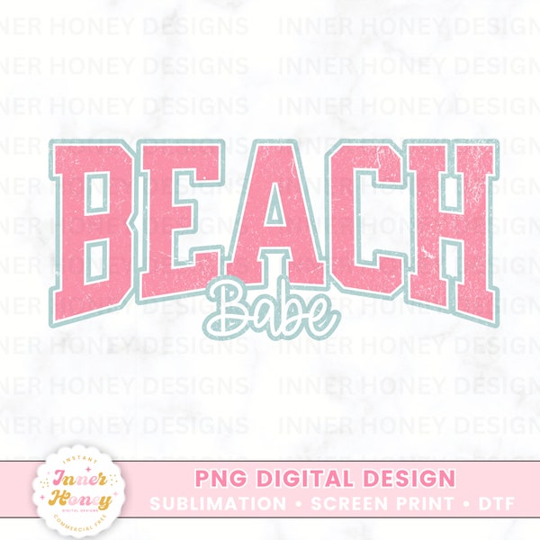 Beach babe png retro summer png groovy designs varsity png sublimation designs retro mama png mom life png trending png dtf designs