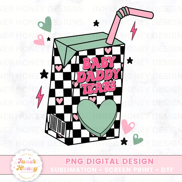 Lustige valentine png Sublimationsentwurf Baby daddy png Humor png retro Valentinstag png Sarkasmus png Selbstliebe png digitaler Download-Designs