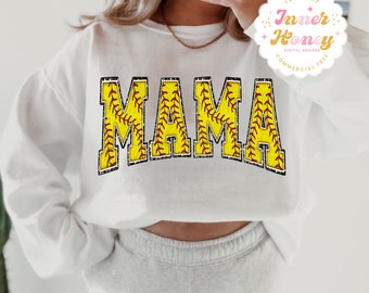 Softball Mama png design sublimation png retro mama png mothers day png design varsity mama png downloadable png tee shirt png softball png