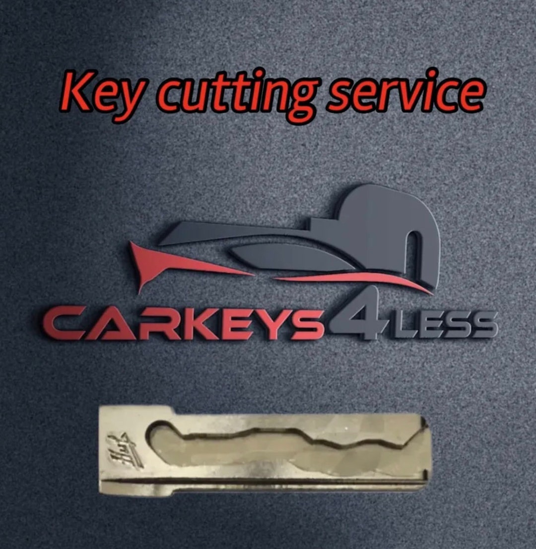 Key Cutting Service Laser Car Key Cutting by Photo or Key Code Etsy