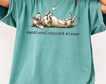 Dachshund Emotional Support Wiener PNG: Funny Dog Owner Clipart (Digital Download)