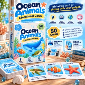 Hojas de trabajo de programación para niños imprimibles, paquete de actividades STEM sin pantallas, Ocean Coding Quest en PDF