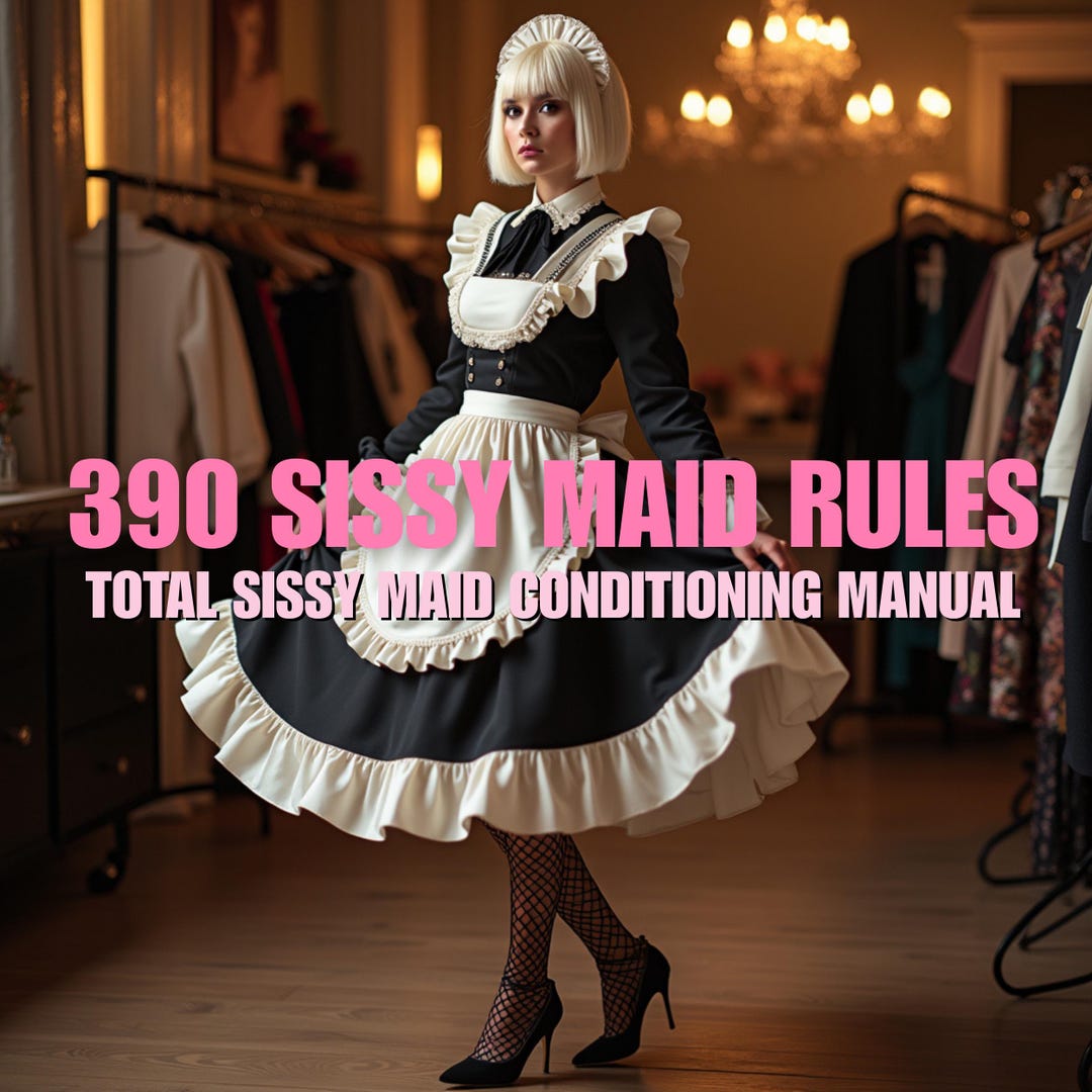 390 Sissy Maid Rules Sissy Maid Conditioning Manual Self training 390-sissy-maid-rules-sissy-maid-conditioning-manual-self-training