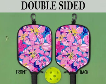 Personalized Pickleball Paddle Cover, Pickleball Paddle Bag, Pickleball Gifts Women, Birthday Gift Friend, Christmas Gift Mom, Teammate Gift