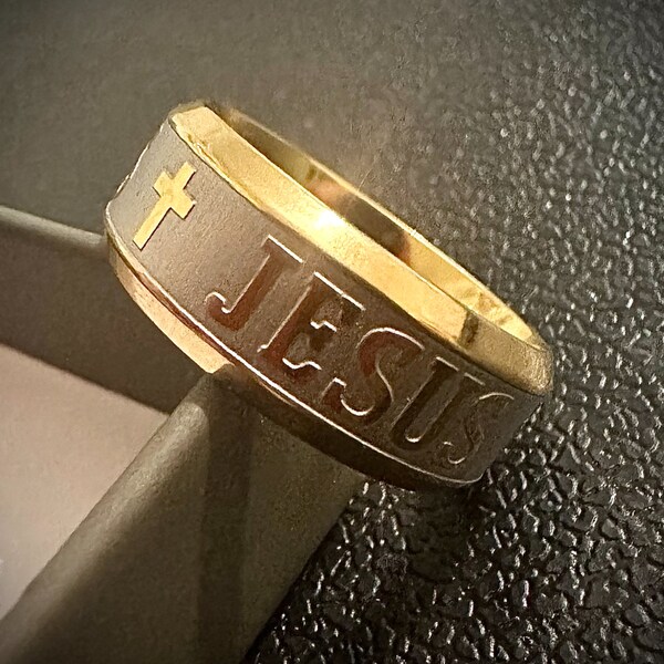 Jesus Ring - Etsy