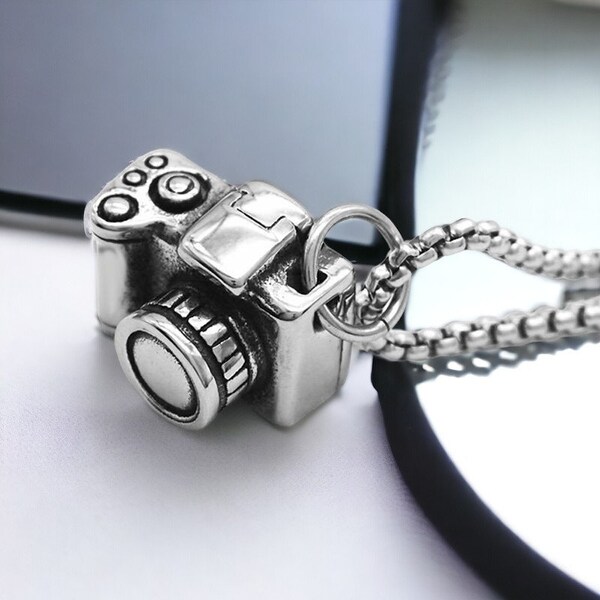 Camera Necklace - Etsy