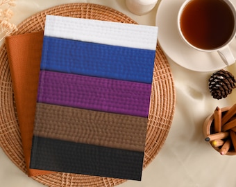 Jiu Jitsu Ranked Belt Pattern Hardcover Ruled Lined Journal - BJJ Martial Arts Enthusiast Notebook - Grappling MMA Training Notes Diary