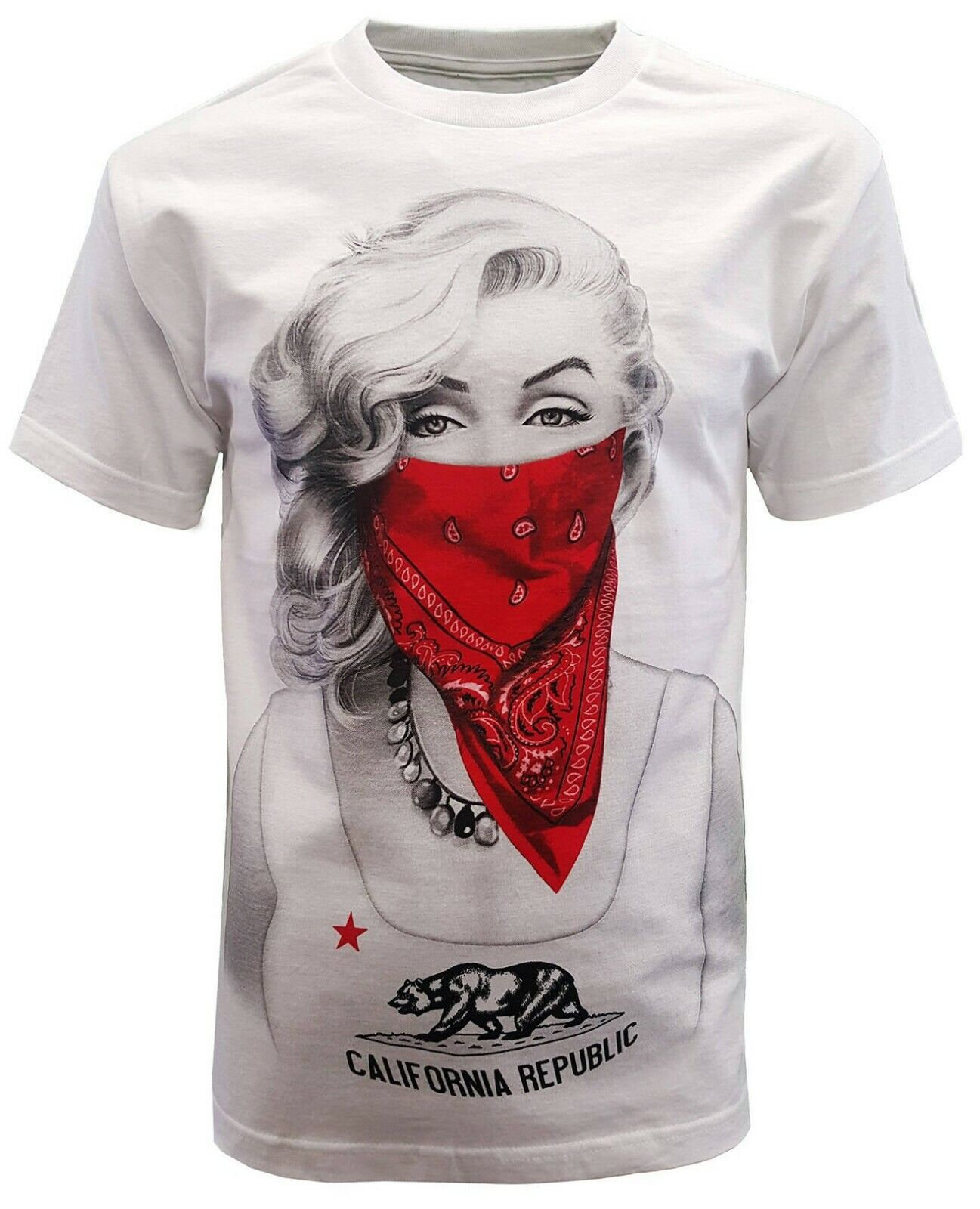 Marilyn monroe red bandana hoodie deals