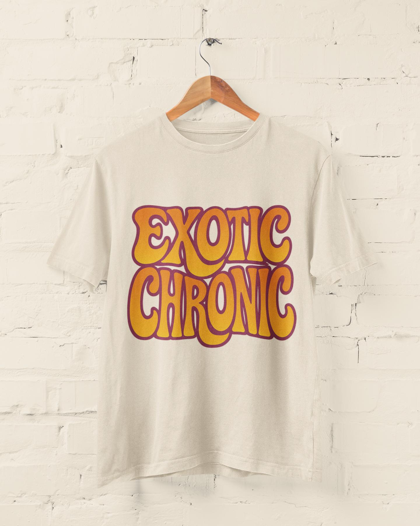 Retro Vibe Unisex T-Shirt, Vintage Style Tee, Perfect for Weed Gift, Gift for Friends, 420, Summer Celebrations, Exotic Chronic