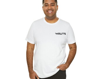 Black on White Naut Today Unisex Jersey Short Sleeve Tee