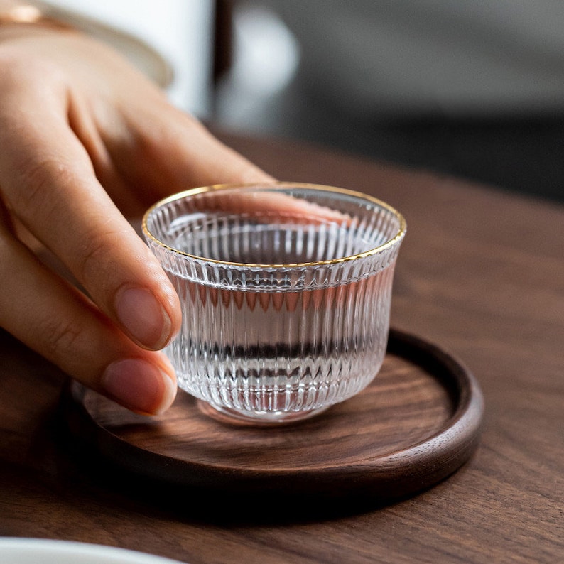 Elegant Sake Set Japanese Crafted Glass Handblown Housemade Etsy