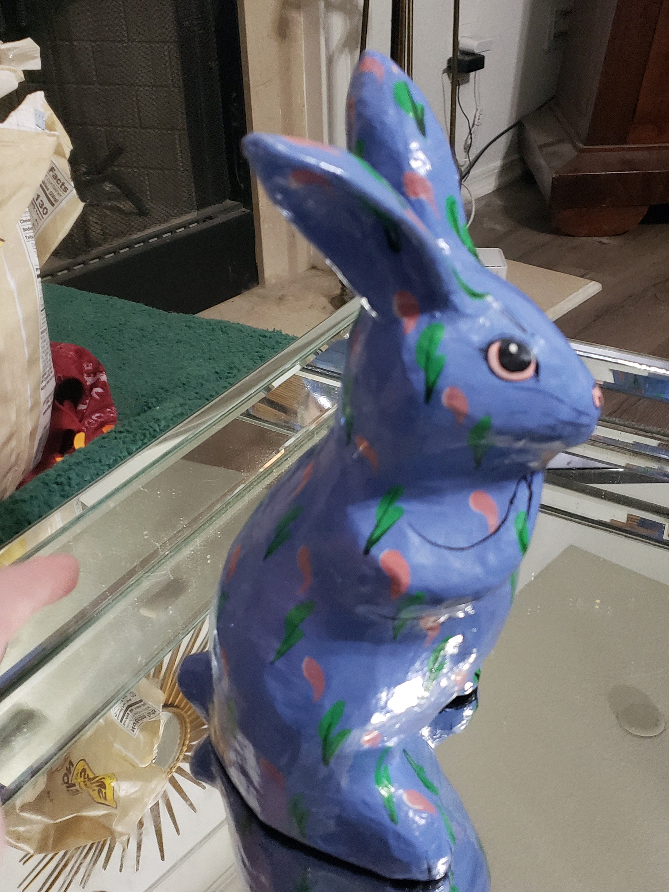 Paint Kit: Paper Mache Bunny (Pick Up Curbside Only)
